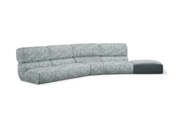 MOMENTO - Modular fabric sofa by Natuzzi Italia - view 3